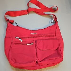 Baggallini Cherry Red Crossbody Bag
